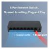 5/8 Port Gigabit Switch 1000Mbps Desktop Network Fast RJ45 Ethernet Switch RJ45 LAN Hub Switch(8 Port 1000M) view 3