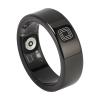 LICAEVEY Smart Ring with Touchscreen Display, IP68 Water Proof Fitness Tracker for Women & Men, Sport Tracking, Step Counter & Sync, Stainless Steel (#12) view 2