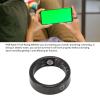 LICAEVEY Smart Ring with Touchscreen Display, IP68 Water Proof Fitness Tracker for Women & Men, Sport Tracking, Step Counter & Sync, Stainless Steel (#12) view 4