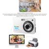 Yunir 48MP Digital Camera, Video Camera Ultra HD Camcorder with 2.7 Inch TFT Screen 8X Zoom Autofocus Anti Shake for Travel Photography Vlog view 3
