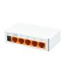 5/8 Port 1000Mbps Switch Ethernet Gigabit High Performance RJ45 Hub Internet Splitter Network Switch Ethernet Smart Switch(White 5ports) view 1