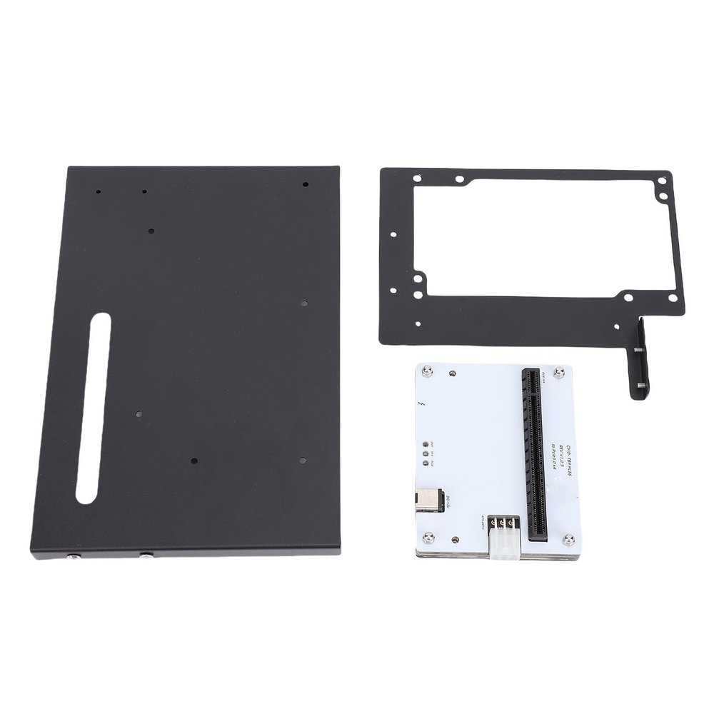 CCYLEZ External GPU Dock Station for Thunderbolt 3/4 & USB4, PCIe 16X External Graphics Card Enclosure for Laptop PC, with 1m Data Cable ATX Bracket