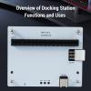 CCYLEZ External GPU Dock Station for Thunderbolt 3/4 & USB4, PCIe 16X External Graphics Card Enclosure for Laptop PC, with 1m Data Cable ATX Bracket view 3