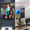4K HDMI KVM Switch 4x1 Quad Multi Viewer 4 in 1 Out KVM HDMI Processor Screen Multiviewer Seamless for 4 PC Share Mouse Keyboard view 2