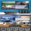 4K HDMI KVM Switch 4x1 Quad Multi Viewer 4 in 1 Out KVM HDMI Processor Screen Multiviewer Seamless for 4 PC Share Mouse Keyboard view 4