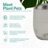 Plant Petz Smart Robotic Planter for 4 Potted Plants- Speckled Sand | Interactive Moving & Dancing Flowerpot with Bluetooth Speaker | Touch Responsive for Real Indoor Plants | Custom Voice Record view 2