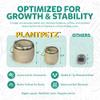 PLANTPETZ Large Robotic Planter  Smart Planter Fits 4 Inch Pots | Bluetooth Speaker | Interactive Smart Plant Pot Turns A Real Plant Into a Touch/Motion Responsive Companion - Sequoia Woodgrain view 4