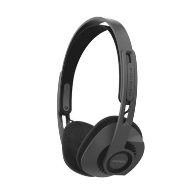 Koss KPH30 Wireless Bluetooth Retro Style On-Ear Headphones, Stealth Grey