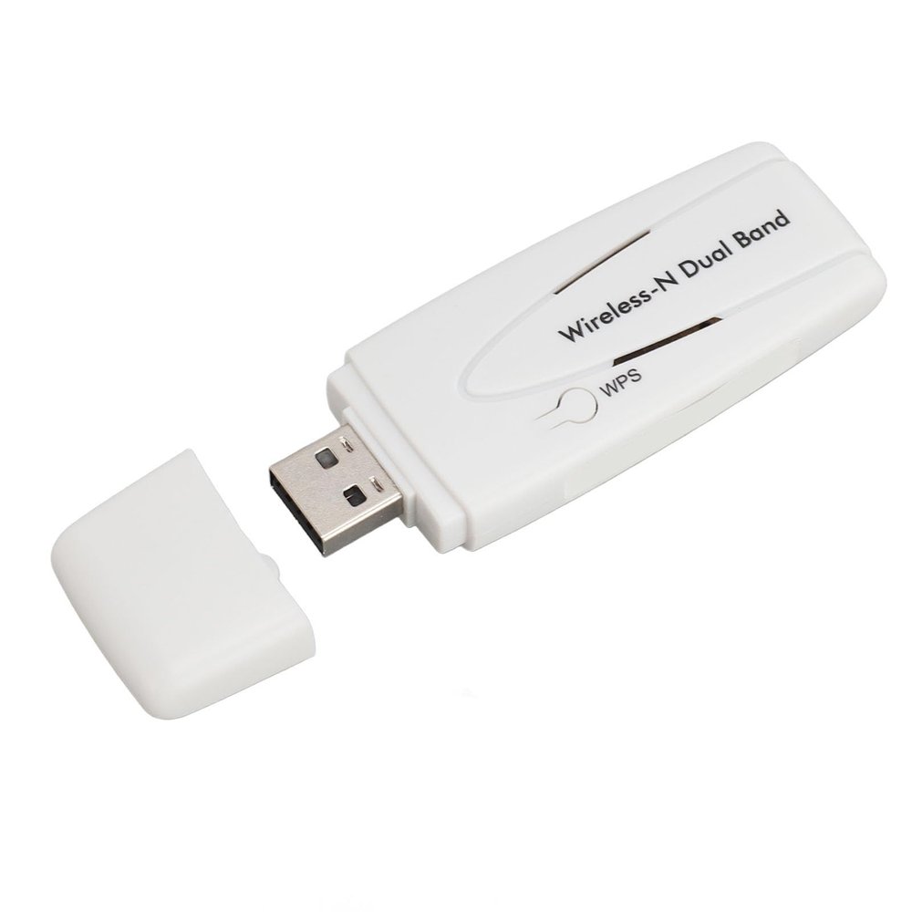 Ejoyous WLAN Adapter for TV, USB WiFi Stick Network Dongles Dual Band WLAN Network Adapter, for Linux TV Spielers Heimkino Systems Up to 300 Mbit s
