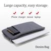 Portable Sleeve Tablet Bag Suitable for Lenovo 10-11inch, 11-12inch, 12-13inch Sleeve Waterproof Canvas view 3
