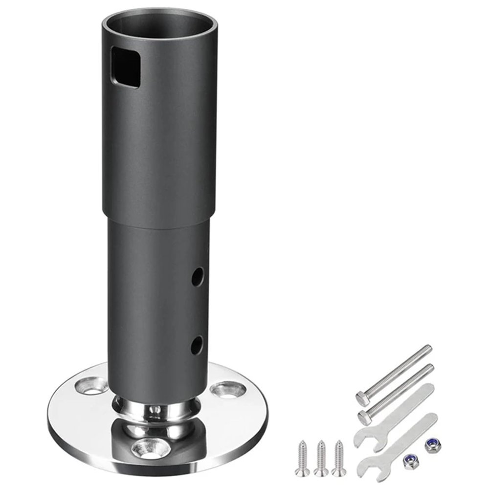 ETAWDE Mounting Adjustable Base Mount with Screw for Satellite Dish Mount Accessories Metal Mount