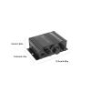 DC12V 20W Power Amplifier, Low Distortion and Clear Sound Stereo Audio Amplifier Player Supports for Car or Home MP3 Playback view 2