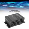 DC12V 20W Power Amplifier, Low Distortion and Clear Sound Stereo Audio Amplifier Player Supports for Car or Home MP3 Playback view 3