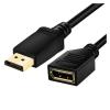 30cm DP 1.4 Male to Female Left/Right/UP/Down/Straight Angled Displayport 4k 32.4GBPS 465Hz HDR Adapter Cable for PC Note(Down) view 1