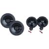Memphis Audio SRX60CV 6.5" Component Pair Speakers with SRX62V Street Reference Series 6.5" 2-Way Coaxial Pair Speakers view 1