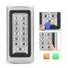 125KHz Outdoor Access Control Keypad, 2000 Users Capacity, Wiegand 26 Interface, Durable Zinc Alloy Housing, Backlit Luminous Keyboard, Separate Password Function (Waterproof) view 3
