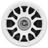 Marine Audio Speakers, 80 Watts, 6.5 Inch, Water Resistant, UV-Resistant, with Metallic Dome Tweeter, High-Performance Marine, RV & Vehicle Upgrade (White) view 2