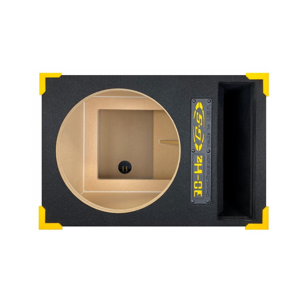 12" Single Competition Ported Sub Box Speaker Enclosure Vented 12" Car Audio Subwoofer Box Custom Speaker Box with Custom Design