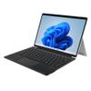 Adesso Surface Pro Case with Bluetooth Keyboard and Touchpad Slim Quiet Fast Scissor Switch Keys Faux Suede and Leather Cover for Surface Pro 3 4 5 6 7 Ultra Slim Aluminum view 2