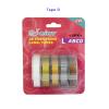 5pcs/lot 9MM Manual Label Machine Ribbon Label Tape for Motex DYMO 1610/1540/1880/12965 Label Machine DIY Printer(Type D) view 4