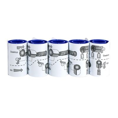 5pcs Sticky Wheel Cleaning Kit PN: 569946-001 549716-002 for CP80 CD800 CP40 Card Printers