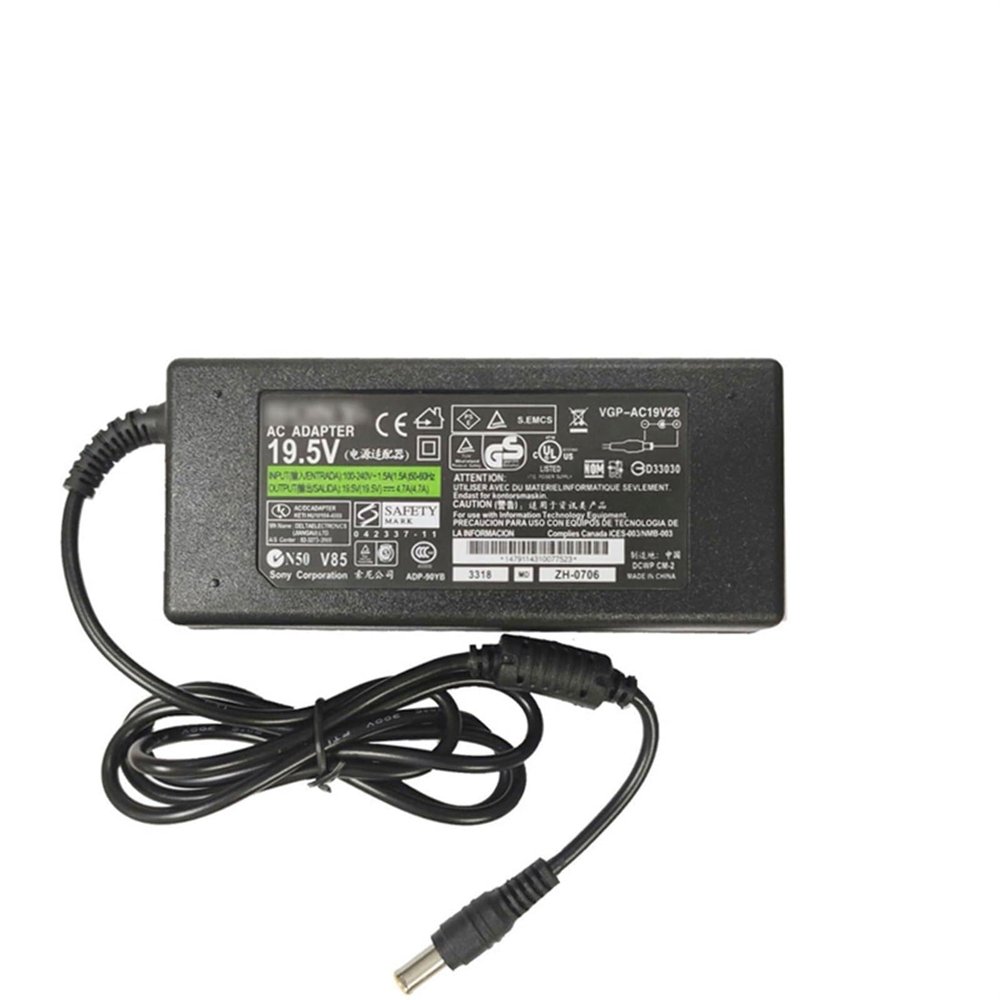 19.5V 4.35A 4.7A 6.0 * 4.4mm AC/DC Adapter for ACDP-085N02 LCD TV Replacement Power Supply Charger(EU)