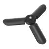 SENECESLI Tripod, Anti Slip Silicone Base Desktop Camera Tripod Stable Plastic for Pocket 3 (Black) view 2