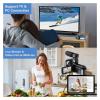 YPMart() 48MP 4K Video Camera 16X Zoom 3.0" Camcorder with Microphone Vlogging Touch Screen IR Night Vision Wi-Fi Vlog Cameras Web(Black) view 4