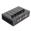 Luocute Record Player Preamplifier EQ, Phono Preamp 3 Band Equalizer with Balanced Volume Control, Stereo Sound Output, 5V Power Supply, DIN Rail Terminal Blocks Distribution Block view 1