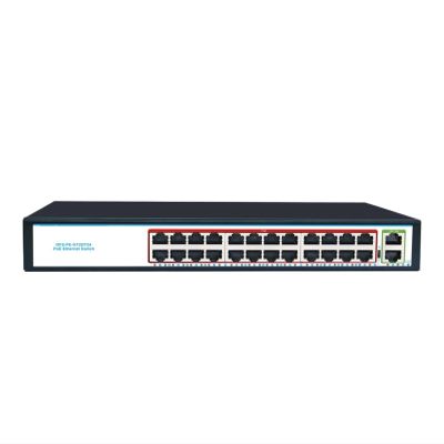 48V 802.3at Af Ethernet Switch Power Supply 300W Large Capacity Security Network Gigabit Switch