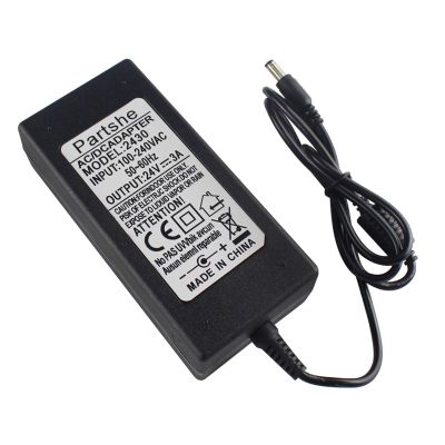 24V 3A 5.5mm*2.5mm AC/DC Adapter Power Supply for TSC TTP-244Plus 243E 342E pro Barcode Printer
