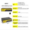 48V POE Network Switch 10/100/1000Mbps Ethernet Switch 4-port/8-port Network Switching hub IEEE 802.3 AF/at Network Camera Switch(Black1010B) view 3