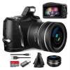 YPMart() 4K Digital Camera for Photography and Video 48MP Vlogging 52mm Wide Angle 16X Zoom 3.0 Inch Screen view 2