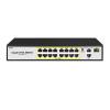 16-Port AI POE Switch 1000M uplink 240W Built-in Power Supply Suitable for Network Cameras view 1