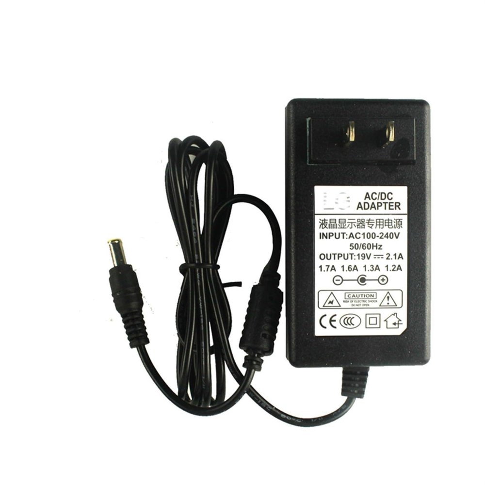 19V 2.1A 4.4 * 6.5mm AC Adapter for Monitor LED LCD Replacement Power Supply Charger
