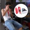 Compactly 18Degree Digital White Black Gray Card 18% Gray Card For Precise White Balance Correction In Photography White Balance Card view 4
