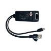 Gigabit POE Splitter 48V to 5V 12V USB/Type-C/DC 10/100/1000Mbps Power Over Ethernet(5.5x2.1mm 12V 1.25A,100Mbps) view 2