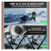 YPMart() Digital Camera 56MP Cameras for Photography 4K 180Flip Screen with 16X Zoom Compact(K100 - Silvery) view 2