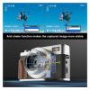YPMart() Digital Camera 56MP Cameras for Photography 4K 180Flip Screen with 16X Zoom Compact(K100 - Silvery) view 4