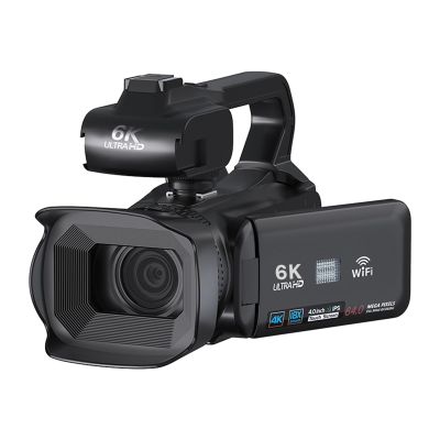 YPMart() 6K HD Video Cameras for Photography 64MP WiFi Professional Livestream Webcam Camcorder for Night Vision Vlogging Camera(Standard)