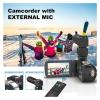 YPMart() 4K Digital Photography Camera 48MP Compact Vlogging 3 Inch Rotatable Touch Screen Handheld DV 270 Flip with Flash(with 32GB Card,AC-254-KM Upgraded) view 4