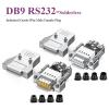 KQBNHV 9Pin RS232 Connector Mini DB9 Male Female Solderless Joint Plug Industrial Grade Upgraded Universal 485/422 Serial Port Adapter(Female-Punching Pin) view 2