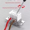 KQBNHV 9Pin RS232 Connector Mini DB9 Male Female Solderless Joint Plug Industrial Grade Upgraded Universal 485/422 Serial Port Adapter(Female-Punching Pin) view 4