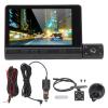 3 Channel Cam 1080P Front Rear Inside Driving Recorder 170 Degree Wide Angle Recording G Sensor High Definition Multi Functionality Multiple Angle Large View Recording view 1