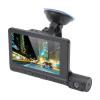 3 Channel Cam 1080P Front Rear Inside Driving Recorder 170 Degree Wide Angle Recording G Sensor High Definition Multi Functionality Multiple Angle Large View Recording view 2