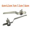 Microscope Kit 2 pcs 6 cm 6.2 cm 7 cm 7.2 cm 7.6 cm Stainless Steel Specimen, Biological Microscope Accessories Parts Microscope Lens Adapters(7cm) view 2