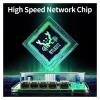 2.5GbE Ethernet Switch 5-Port 2.5G Network Switch Fanless Small Home Lab Setup Switch Unmanaged and Play view 4