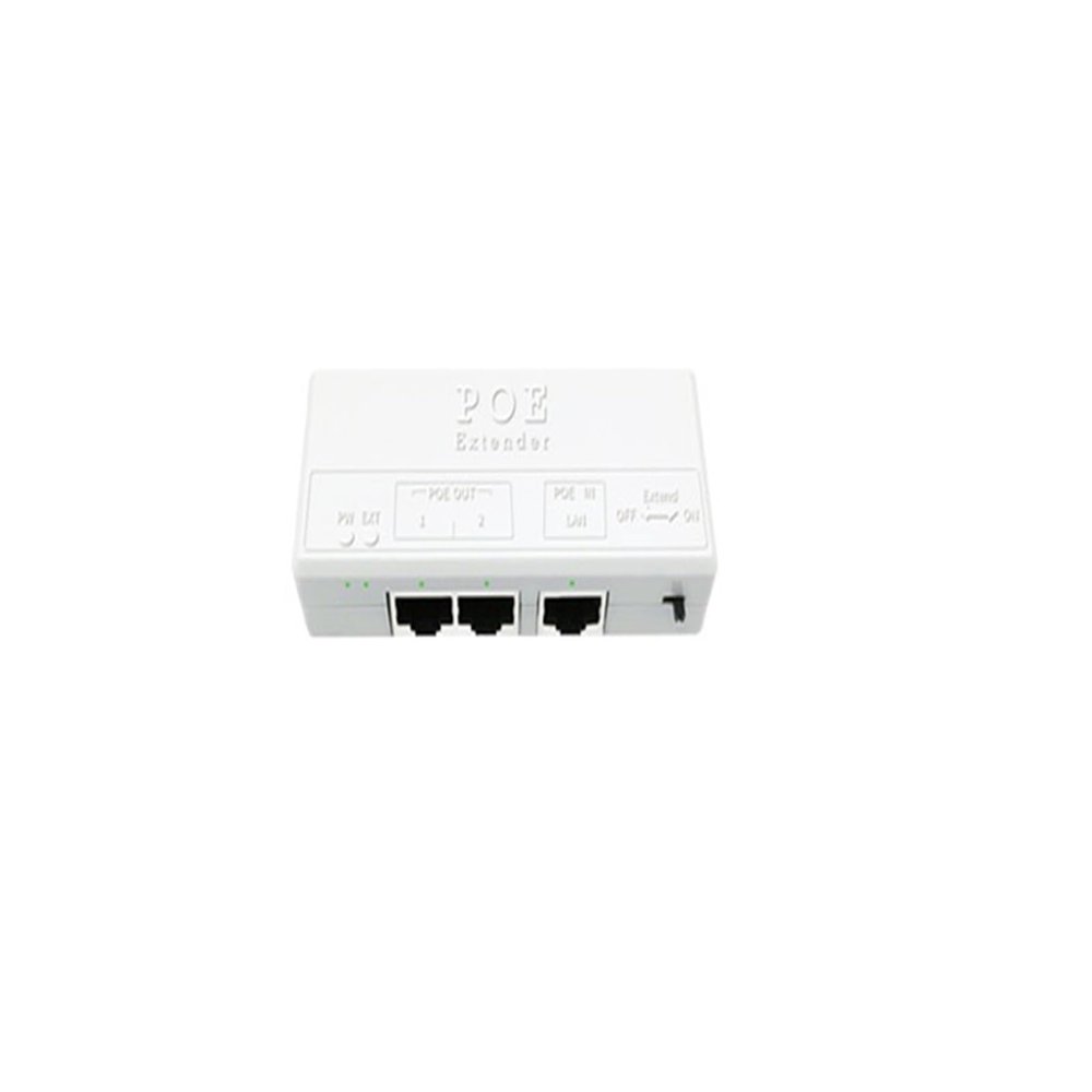 2-Port Waterproof POE Extender 100Mbps POE Repeater IEEE802.3AF/at Standard POE Camera Reverse POE Switch(SSC-POE103SM)