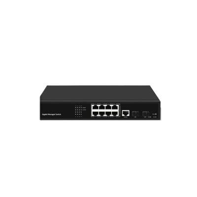 4 8 Ports 48v POE Switch Ethernet Management Gigabit AI Smart Network Switch 1000mbps(OFS-PE-M2GSF2GT8)