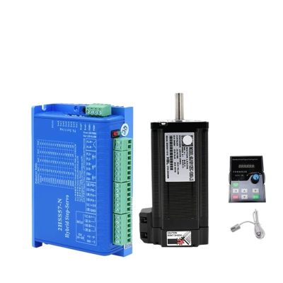 1pcs Closed Loop Stepper Motor Kit 3.5N.m 496oz-in High Tq Stepping Motor Flat & Driver Combo for Computerized Numerical Control Laser Cutter Machine(60J18112EC-1000-LS)
